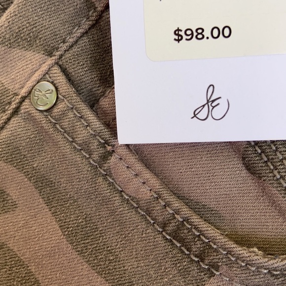 New Sam Edelman The Kitten Skinny camo Jeans - Picture 10 of 10